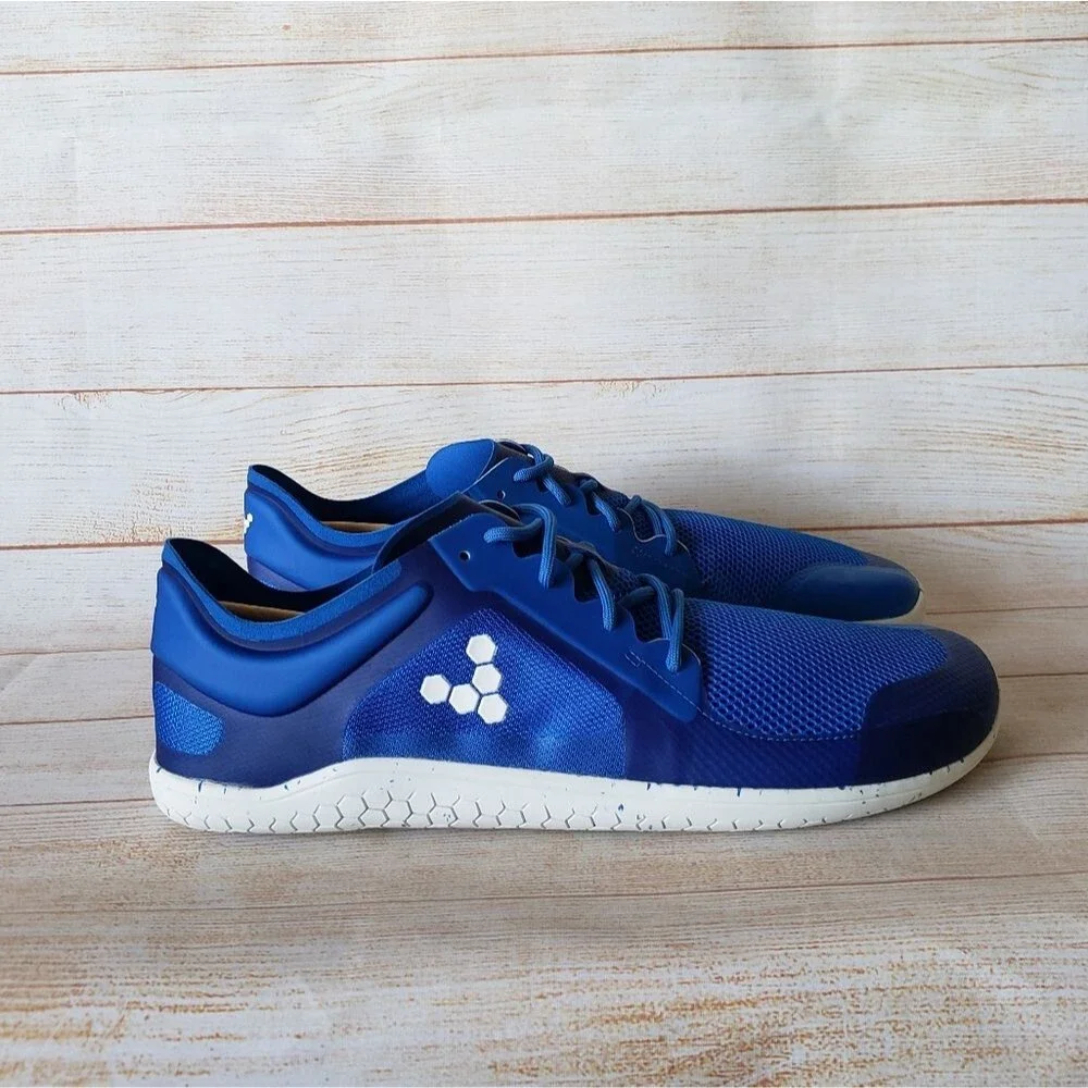 Vivobarefoot Primus Lite II R Vivid Blue Textile Walking Running Outdoor Sneaker